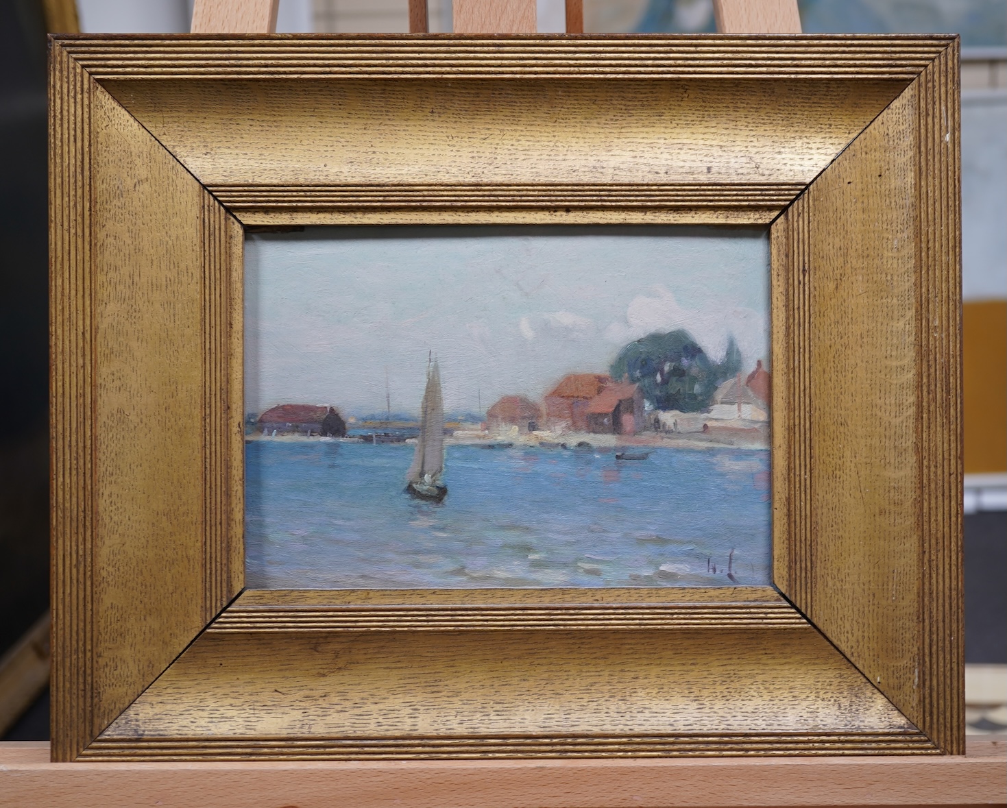 Sir Samuel Henry William Llewellyn GCVO PRA RBA RI, (1858-1941), ‘Bosham Harbour, West Sussex’